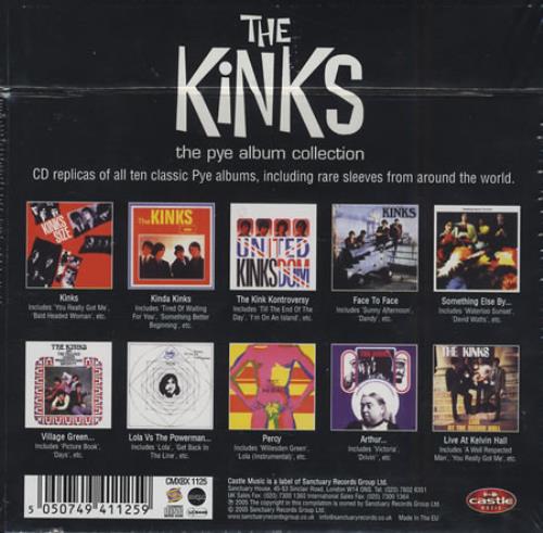 The Kinks The Pye Album Collection - Sealed UK CD Album Box
